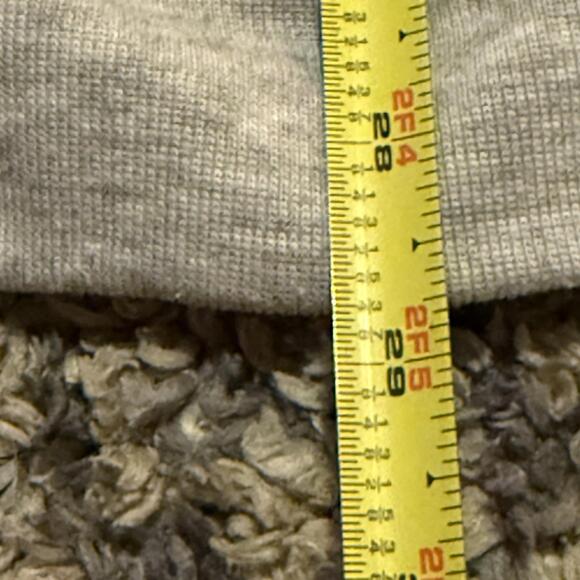 Vintage Cottagecore Birdhouse Embroidered Snap Cardigan Gray Large - Picture 7 of 7